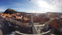 Graz - Hauptplatz, Schlossberg