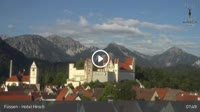 Füssen - Hotel Hirsch - Hohes Schloss