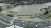 Linz - Donau, Nibelungenbrücke, Burg