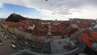 Graz - Hauptplatz, Schlossberg