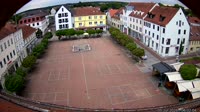 Neuburg an der Donau - Schrannenplatz, Amalienstraße. Schloss