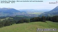 Sonthofen - Oberallgäu - Vista a nord-ovest