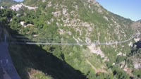 Castelsaraceno - Ponte tibetano