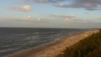 Plaża, wejście do portu