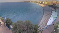 Nica - Promenade des Anglais, paplūdimys