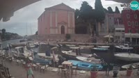 Veli Lošinj - uostas, bažnyčia