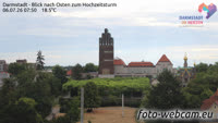 Darmštatas - Mathildenhöhe - Hochzeitsturm