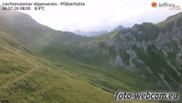 Rytinės Alpės - Rätikon - Bettlerjoch - Pfälzerhütte