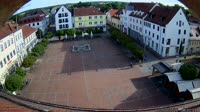 Neuburg an der Donau - Schrannenplatz, Amalienstraße. Schloss