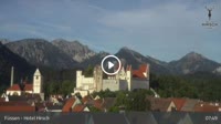 Füssen - Zamek Hohes Schloss