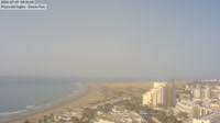 Gran Kanarija - Maspalomasas - Playa del Iingles - Pakrantės vaizdas