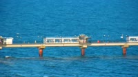 Panorama der Küste - Pier