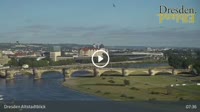 Dresden - Altstadt, Frauenkirche, Rathenauplatz, Carolabrücke