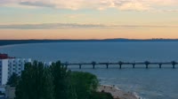 Panorama der Küste - Pier