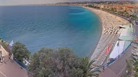 Nizza - Promenade des Anglais, Strand