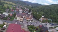 Ujsoły - Stadtblick