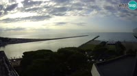 Caorle - Ponente-Strand am Livenza-Kanal
