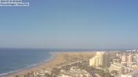 Gran Canaria - Maspalomas - Playa del Iingles - Blick auf die Küste