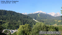 Garmisch-Partenkirchen - Große Olympiaschanze, Zugspitze