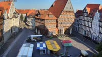 Hildesheim - Marktplatz, Hütte, Universität