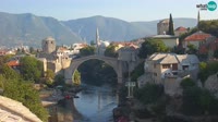 Mostar - Ponte Vecchio e fiume Neretva