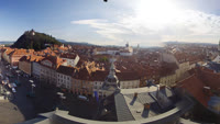 Graz - Hauptplatz, Schlossberg