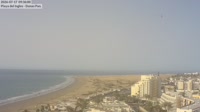 Gran Canaria - Maspalomas - Playa del Iingles - Blick auf die Küste