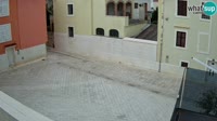 Pag - Novalja - Alojzija Stepinca square and Dalmatinska street