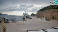 Cres - Ferry port Merag - Krk on Cres island