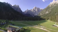 Sexten - Dolomitenhof - Ausblick vom Hotelbalkon Südzimmer