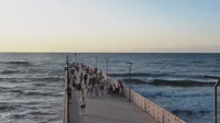 Molo i plaża
