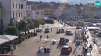 Rovinj - Promenade en bord de mer et port de plaisance