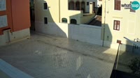 Pag - Novalja - Place Alojzija Stepinca et rue Dalmatinska