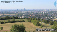 Bisamberg - Wien - Blick nach Süden
