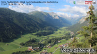 Trins - Adlerblick - Blick nach Südwesten ins Gschnitztal