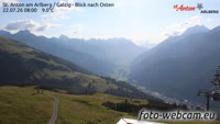 St. Anton am Arlberg / Galzig - Blick nach Osten