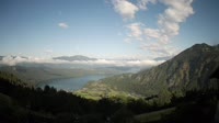 Millstättersee / Alpengasthof Bergfried - Blick über Döbriach nach Westen
