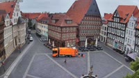 Hildesheim - Marktplatz, Hütte, Universität