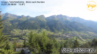 Virgen - Würfelehütte - North view