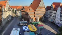 Hildesheim - Marktplatz, Hütte, Universität