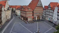Hildesheim - Marktplatz, Hütte, Universität