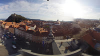 Graz - Hauptplatz, Schlossberg