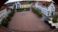 Neuburg an der Donau - Schrannenplatz, Amalienstraße. Schloss