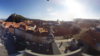 Gracas - Hauptplatz, Schlossberg