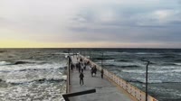 Molo i plaża
