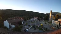 The center of the village