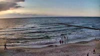 Beach and port