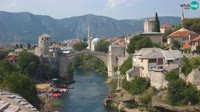 Mostar - Old Bridge and Neretva river
