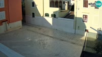 Pag - Novalja - Alojzija Stepinca square and Dalmatinska street