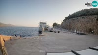 Cherso - Ferry port Merag - Krk on Cres island